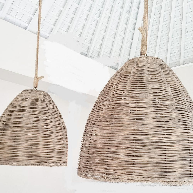 Hand-woven Full Rattan Pendant NATURAL