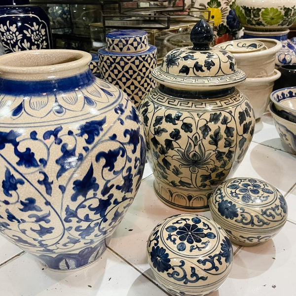 Blue & White Ginger Jar