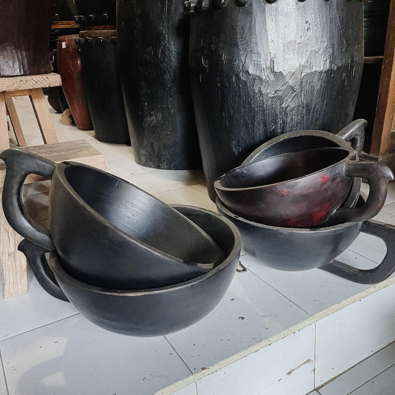 Jackfruit Bowl with handle BLACK