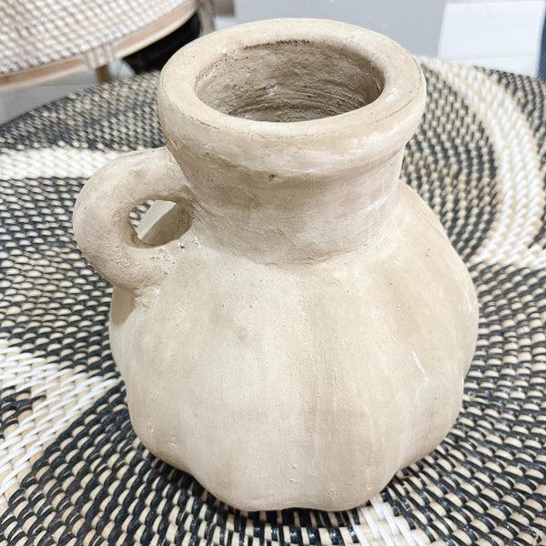 Ceramic Onion Pot w Handle