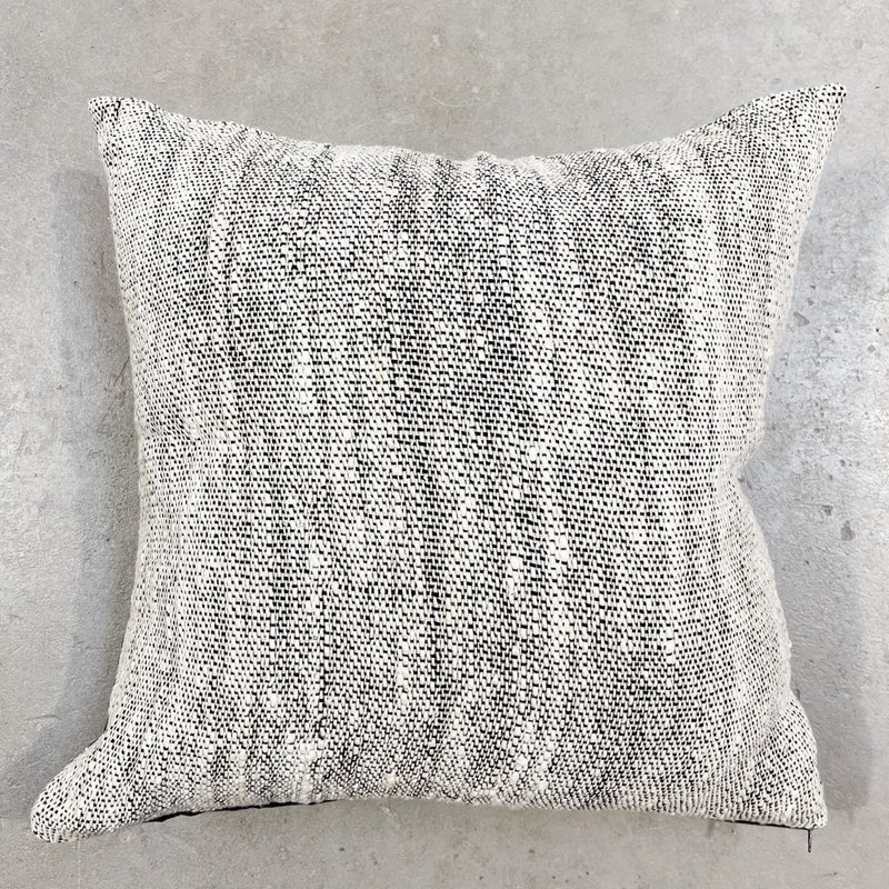 Woven Natural / Black Cushion Cover ONLY