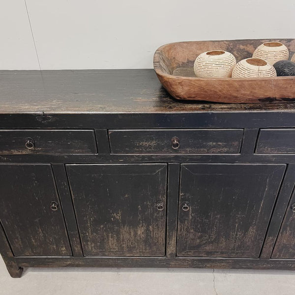 Shanxi Sideboard w. Drawers BLACK WASH