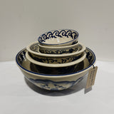 Blue & White Ceramic Bowl