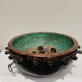 Antique Teak Drum / Bowl