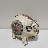 Hand-painted Terracotta Pig