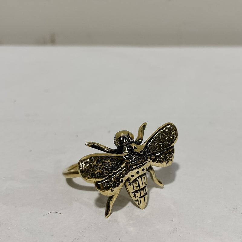 Bronze Bee Napkin Ring