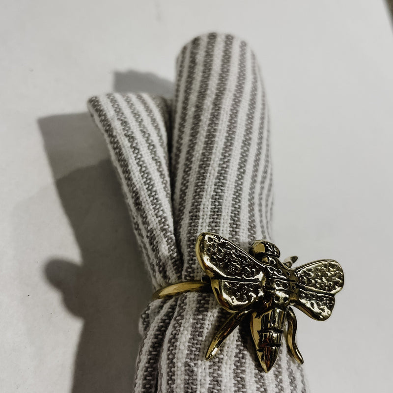 Bronze Bee Napkin Ring