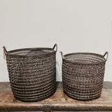 Rattan Open Weave Basket NATURAL