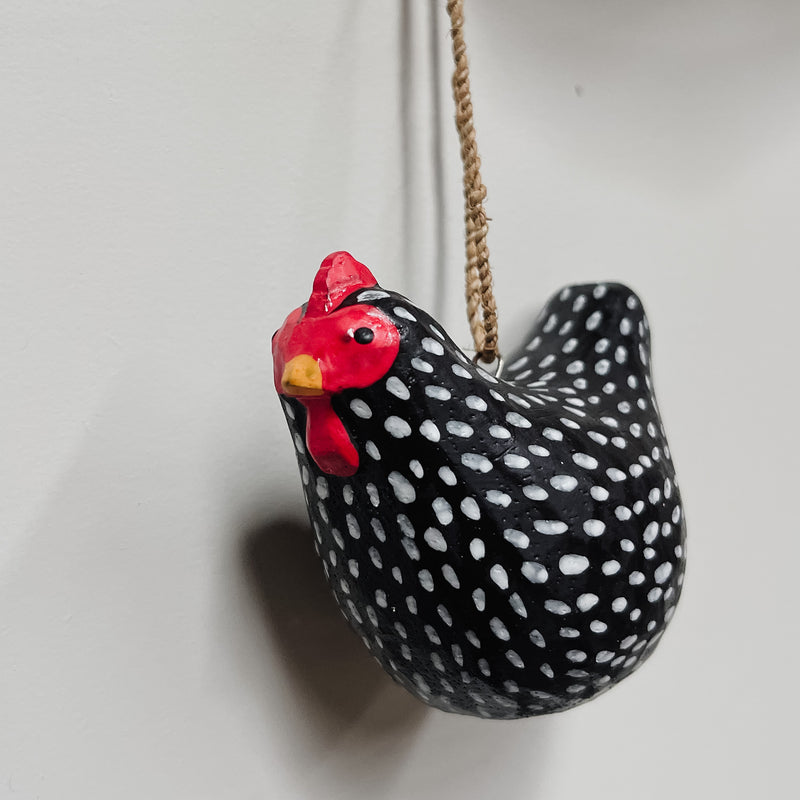 Hanging Wooden Chicken