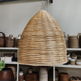 Hand-woven Full Rattan Pendant NATURAL