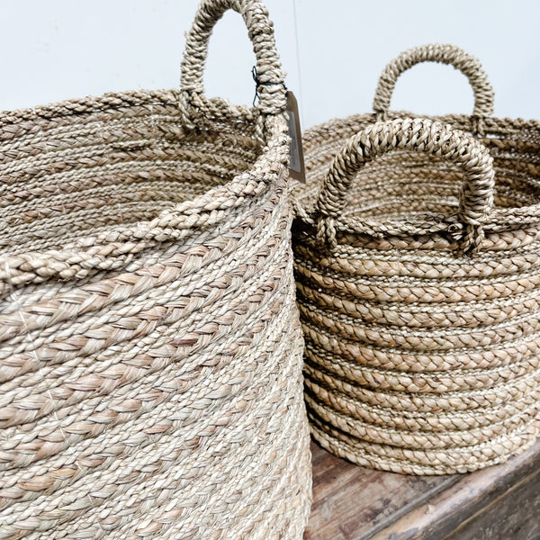 24256 Seagrass / Water Hyacinth Basket Plaited Weave