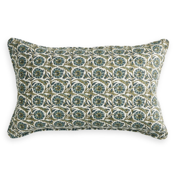 Walter G - Istanbul Slate (Hand Block Printed) Cushion Cover ONLY