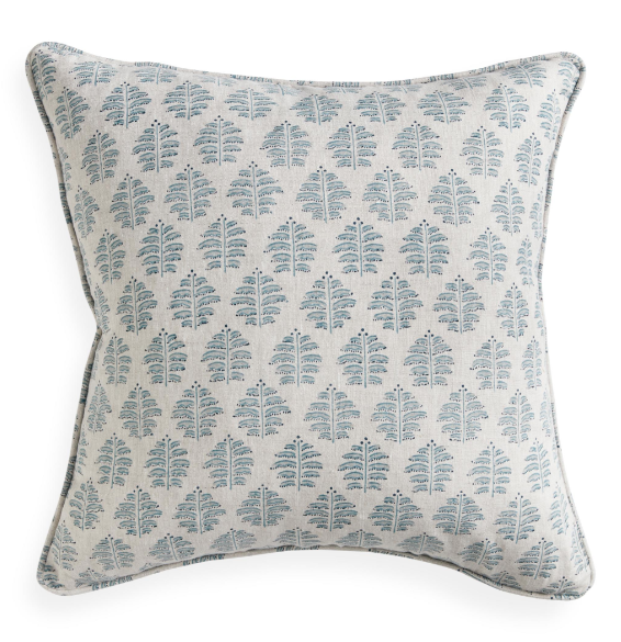 Walter G - Paros Tahoe (Hand Block Printed) Cushion Cover ONLY