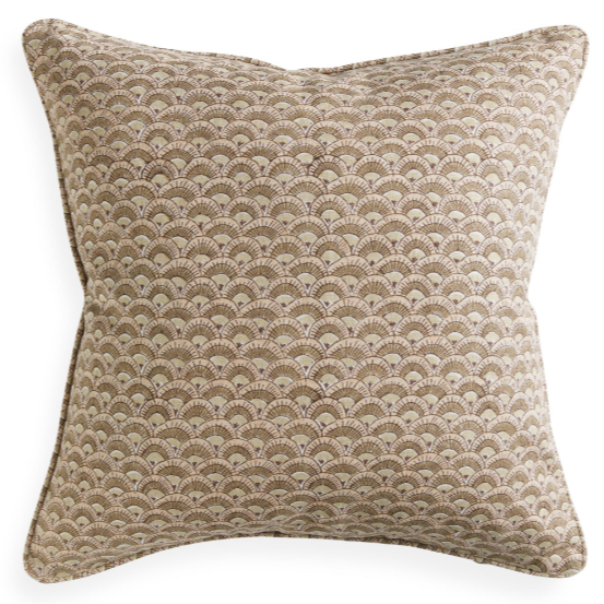 Walter G - Rinella Shell (Hand Block Printed) Cushion Cover ONLY