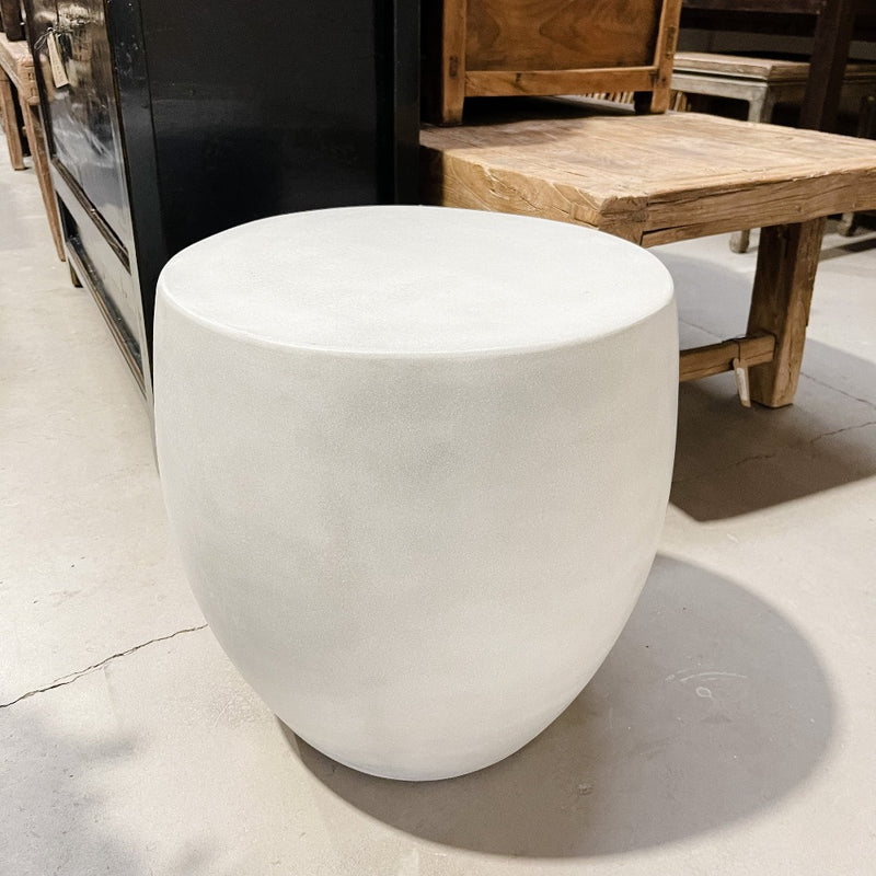 Smooth Grey Stool